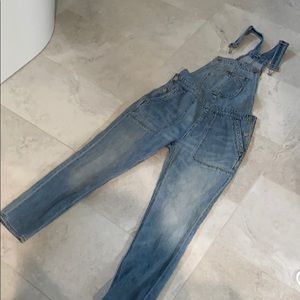Gap denim overalls